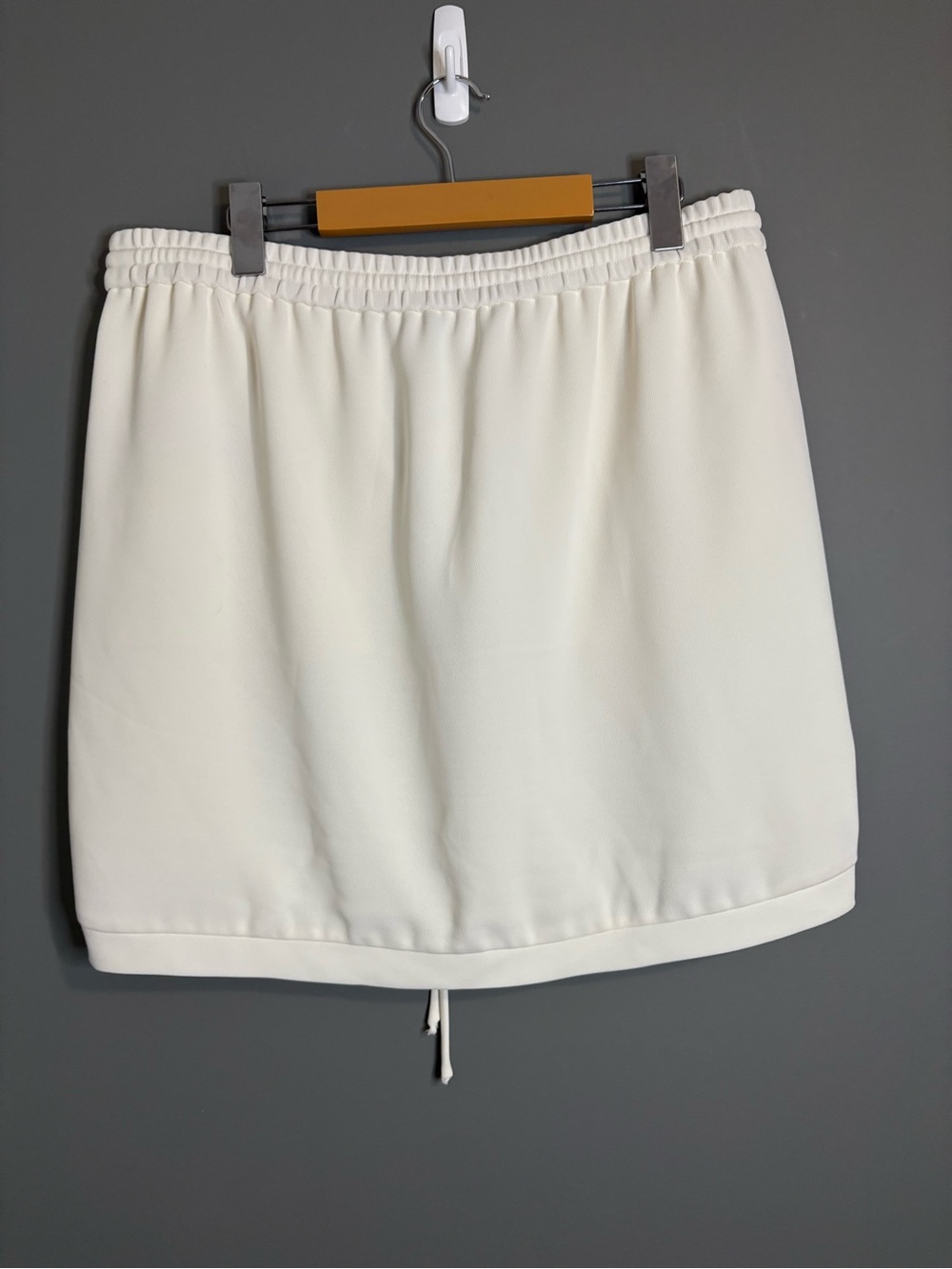 J. Crew Ivory Drawstring Mini Skirt - Picture 4 of 6